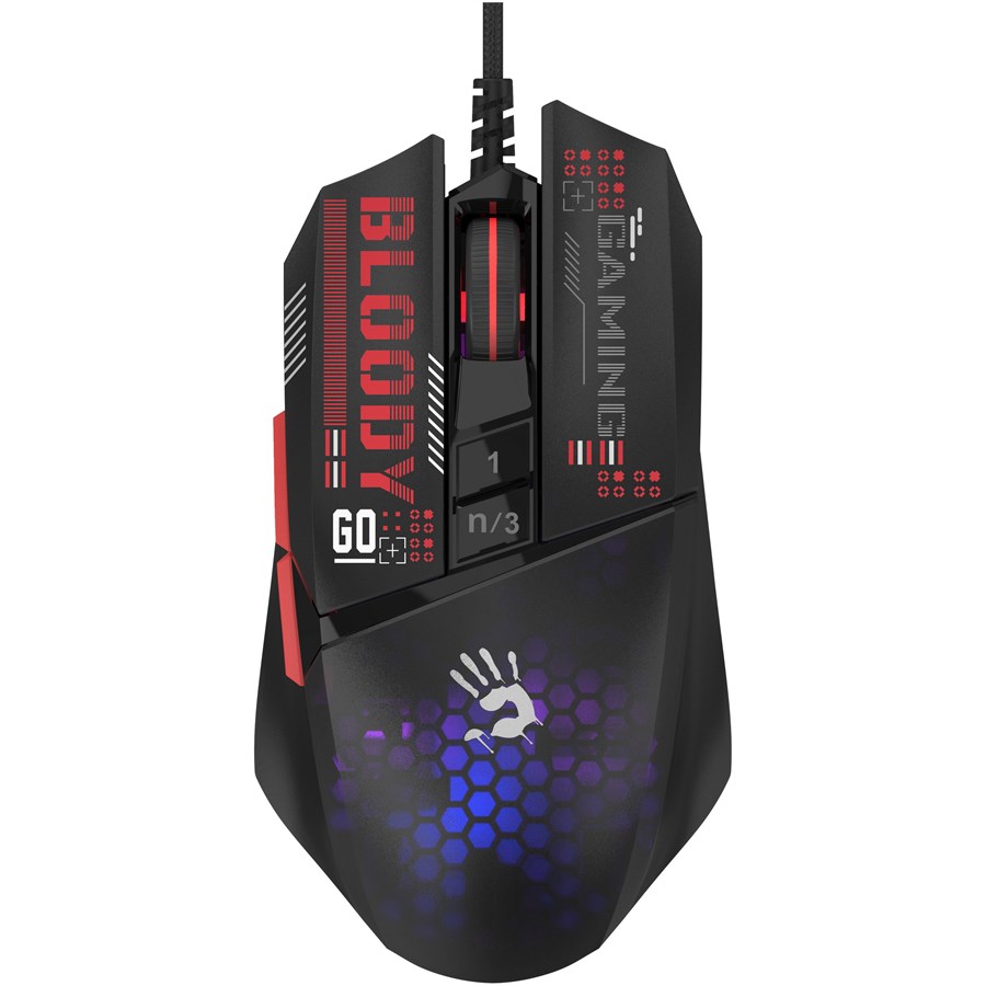 Bloody Mouse W60 Max Mini Lightweight RGB Gaming Mouse 12000 CPI Bloody Mouse W60 Max Mini Lightweight RGB Gaming Mouse 12000 CPI
